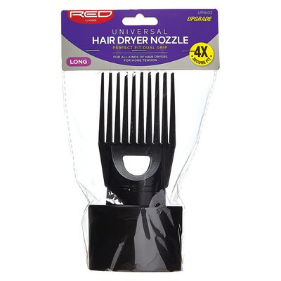 Red by KISS Universal Hair Dryer Nozzel: Long Comb