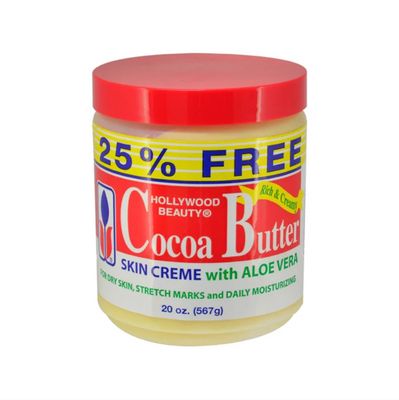 HOLLYWOOD BEAUTY: COCOA BUTTER WITH ALOE VERA