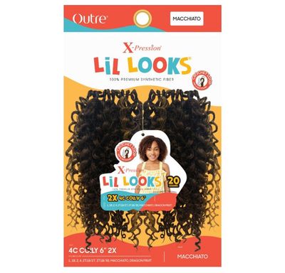 XPRESSION  LIL LOOKS: 4C COILY 6”