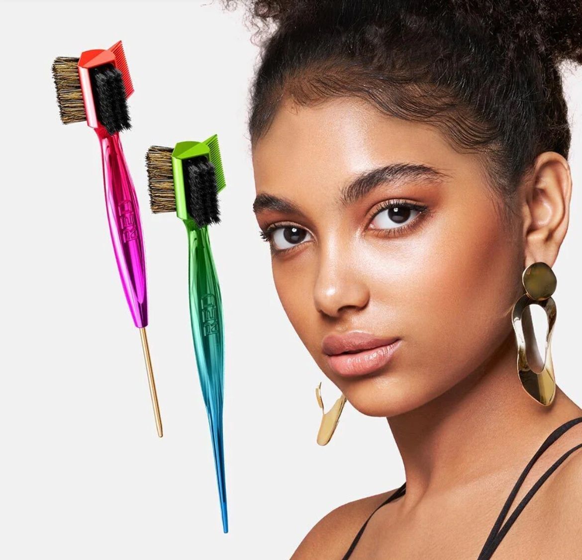 360 Red MINI Edge Brush