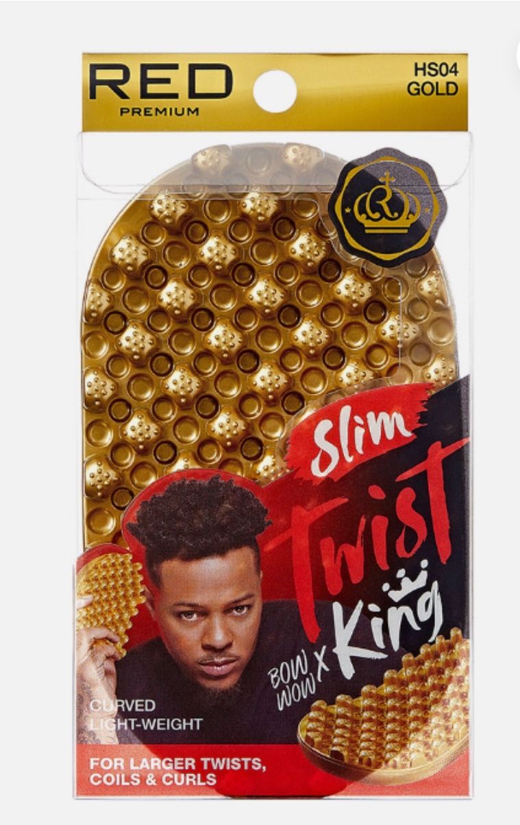 RED PREMIUM BOW WOW TWIST KING: SLIM GOLD REGULAR HS04