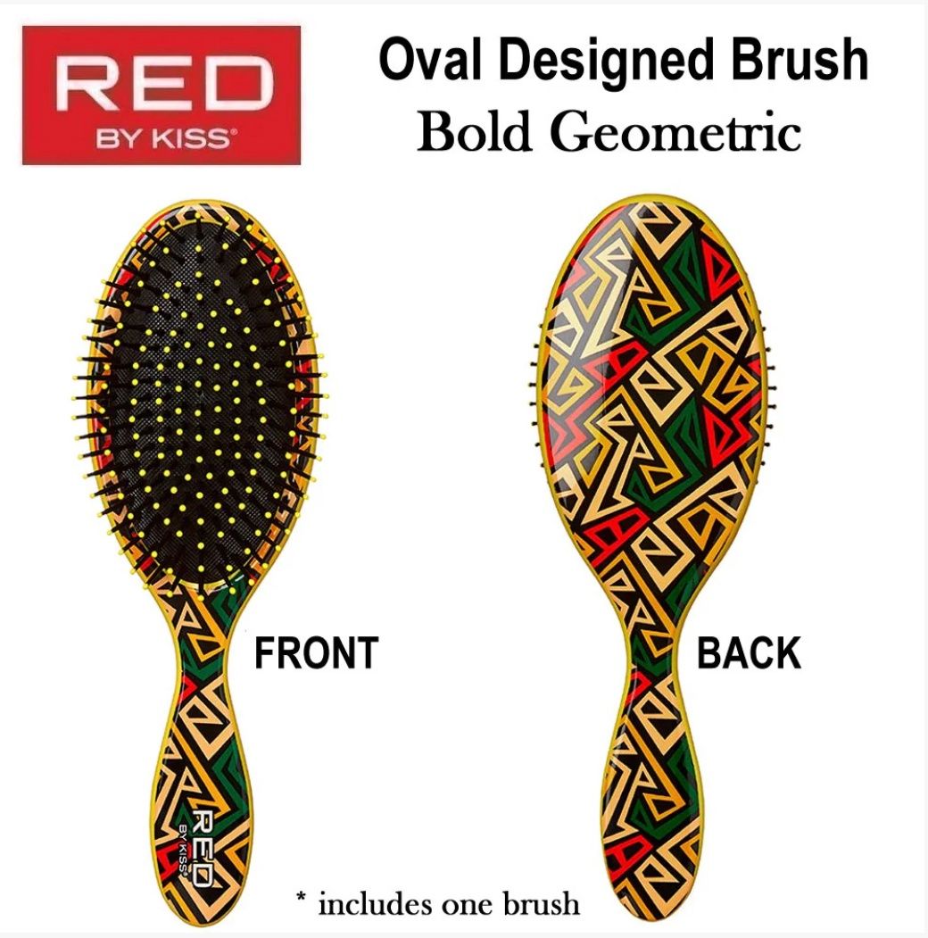RED DESIGN BRUSH: OVAL