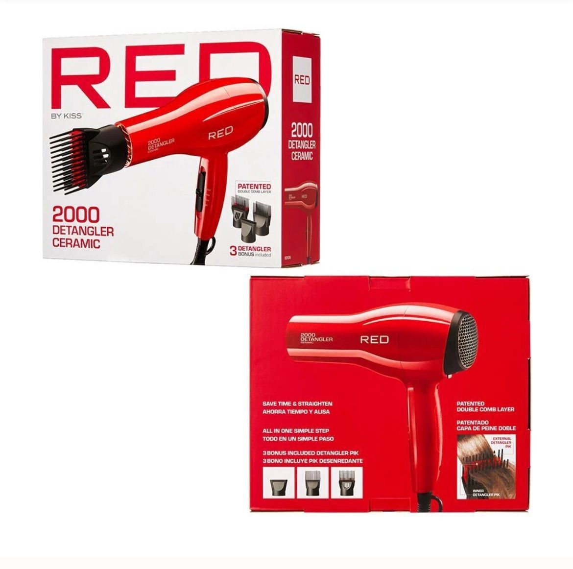 BLOW DRYER: RED CERAMIC 2000 ICONIC