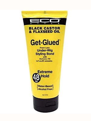 ECO STYLE BLACK CASTOR &amp; FLAXEED OIL GET GLUED 6oz