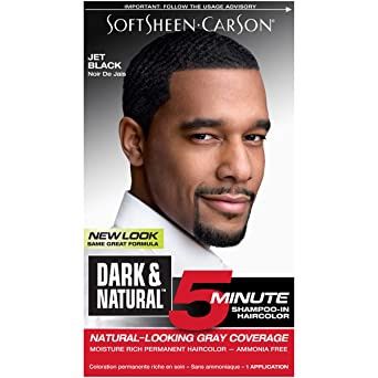 Soft Sheen Carson Dark & Natural 5 Minute Shampoo Hair Color Soft Sheen Carson Dark & Natural 5 Minute Shampoo Hair Color, Color: Natural Black