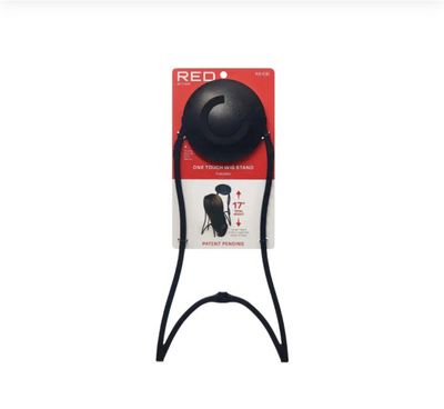 RED ONE TOUCH FOLDABLE WIG STAND RED ONE TOUCH FOLDABLE WIG STAND