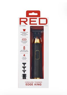RED CORDLESS TRIMMER EDGE KING