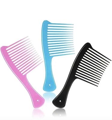 WIDE TOOTH COMB ANTI STATIC RESIN