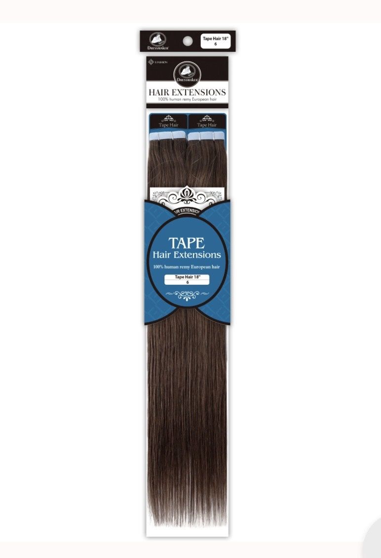 TAPE HAIR EXT 18" 40PCS HUMAN HAIR