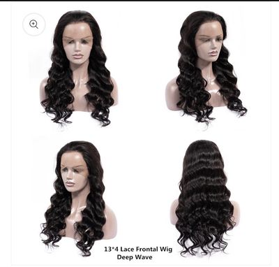 GLUELESS LACE WIG 13X4 DEEP HUMAN HAIR