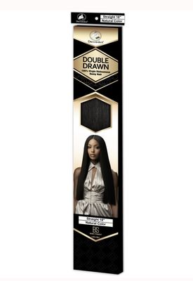 BONE STRAIGHT DOUBLE DRAWN 22" HUMAN HAIR