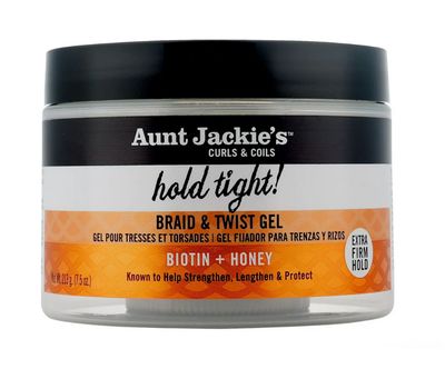Aunt Jackie's Hold Tight Braid &amp; Twist Gel Extra Firm Hold