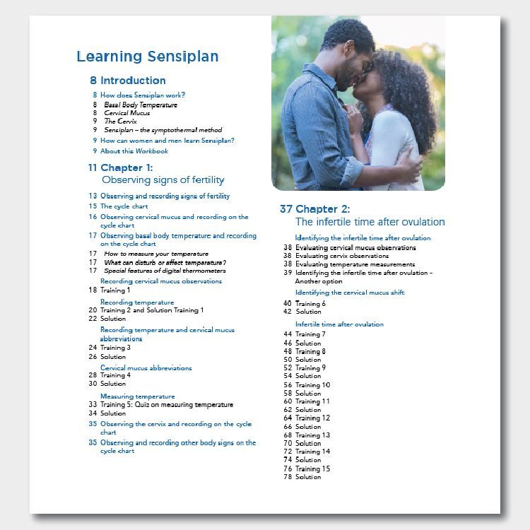 SENSIPLAN™ NATURAL & SAFE: THE WORKBOOK (SOFT COVER)
