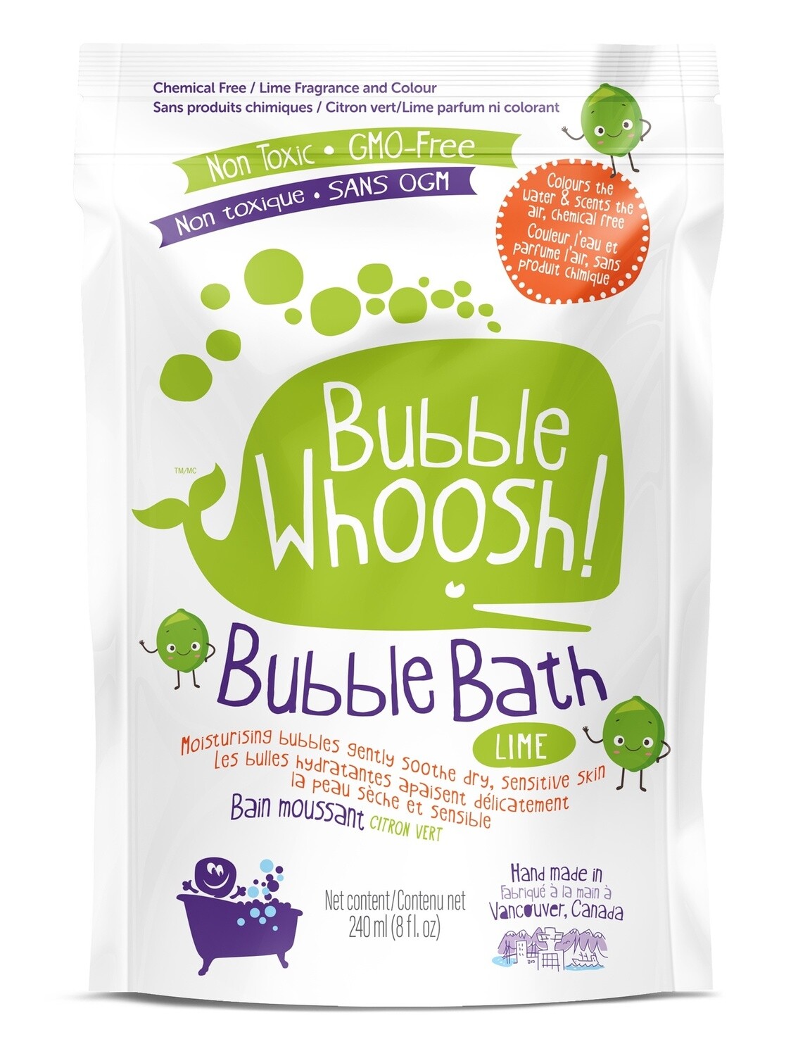 Loot Toy Co. - Lime Bubble Whoosh! Bubble Bath