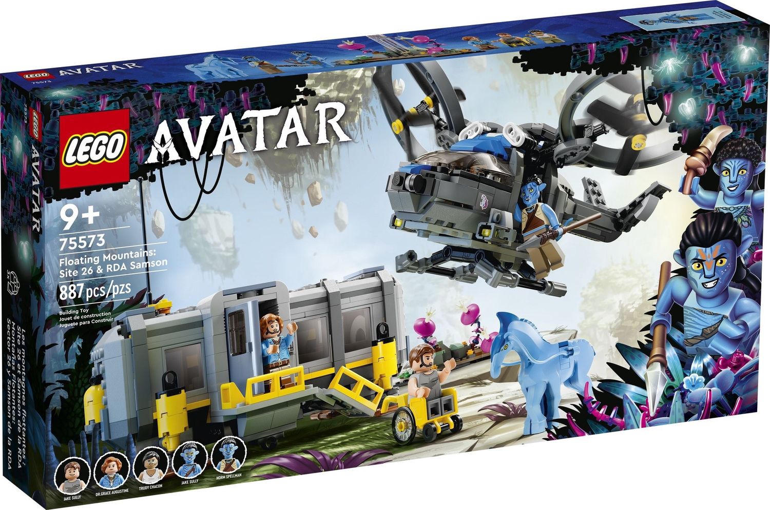 Lego Avatar 75573 - Floating Mountains: Site 26 &amp; RDA Samson