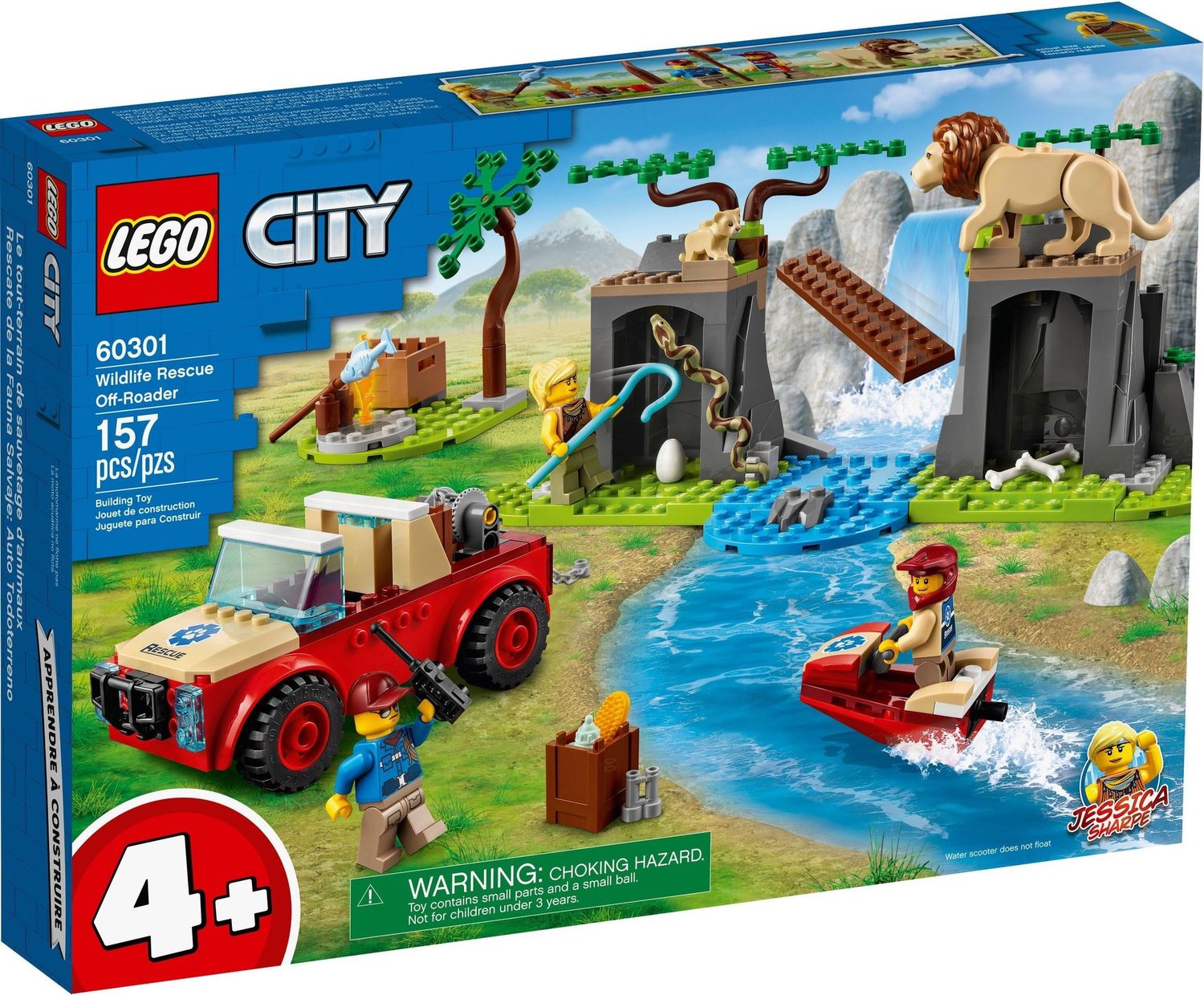 Lego City 60301 - Wildlife Rescue Off-Roader