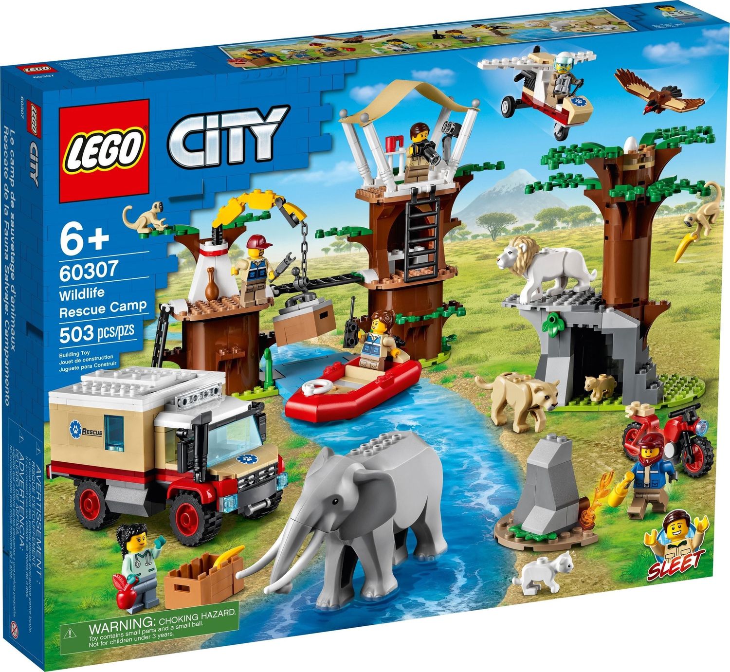 Lego City 60307 - Wildlife Rescue Camp