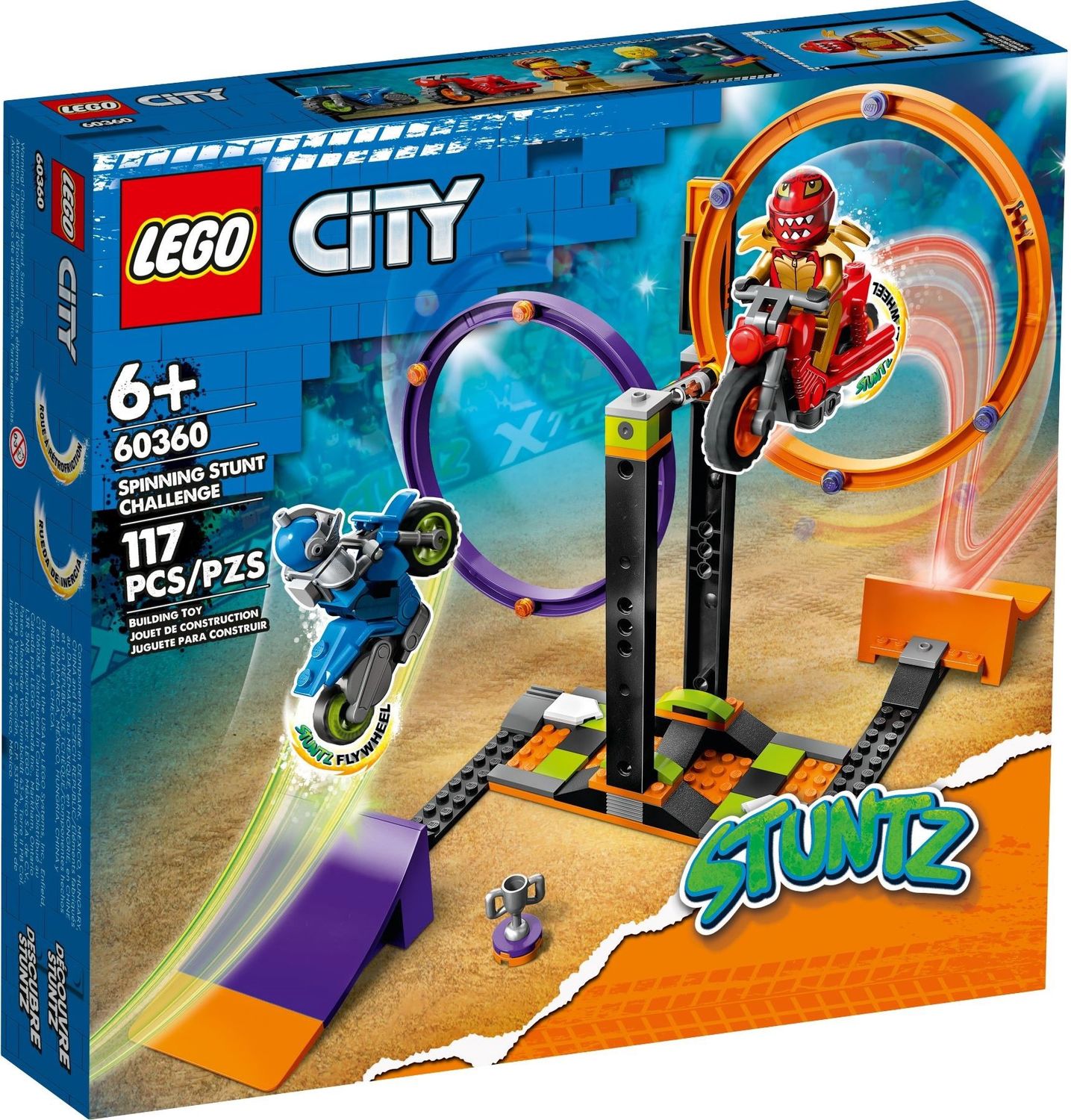 Lego City 60360 - Spinning Stunt Challenge