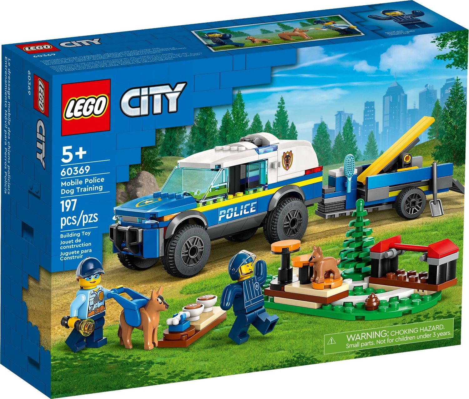 Lego City 60369 - Mobile Police Dog Training