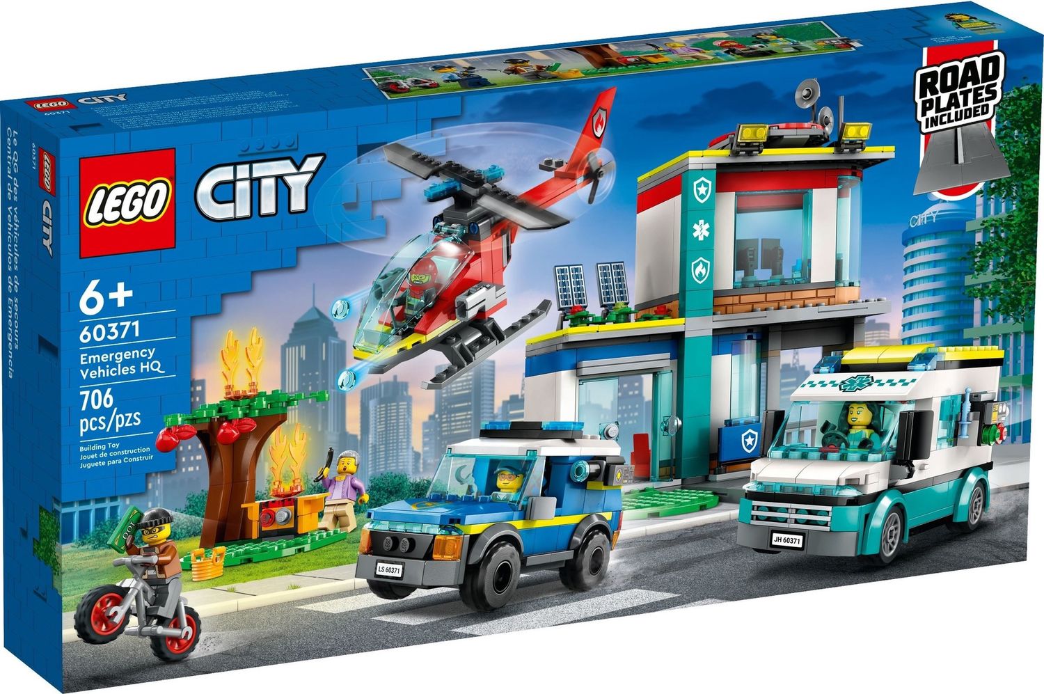 Lego City 60371 - Emergency Vehicles HQ