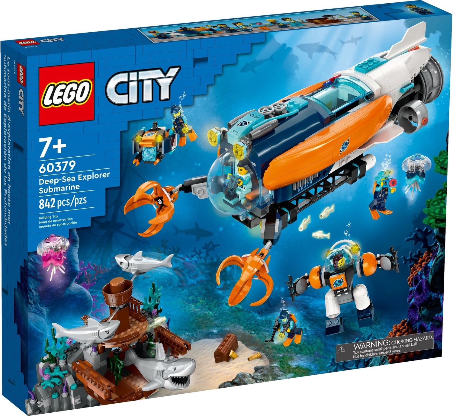 Lego City 60379 - Deep-Sea Explorer Submarine