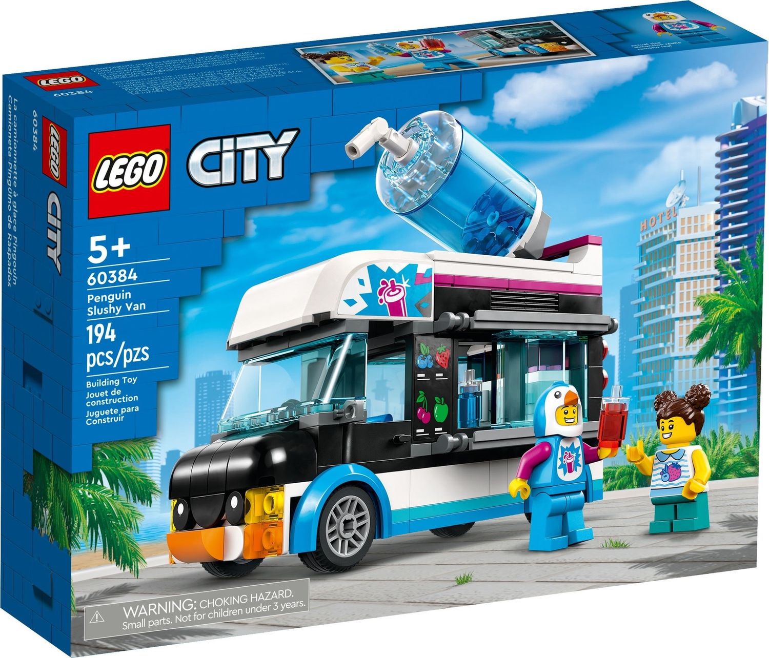 Lego City 60384 - Penguin Slushy Van