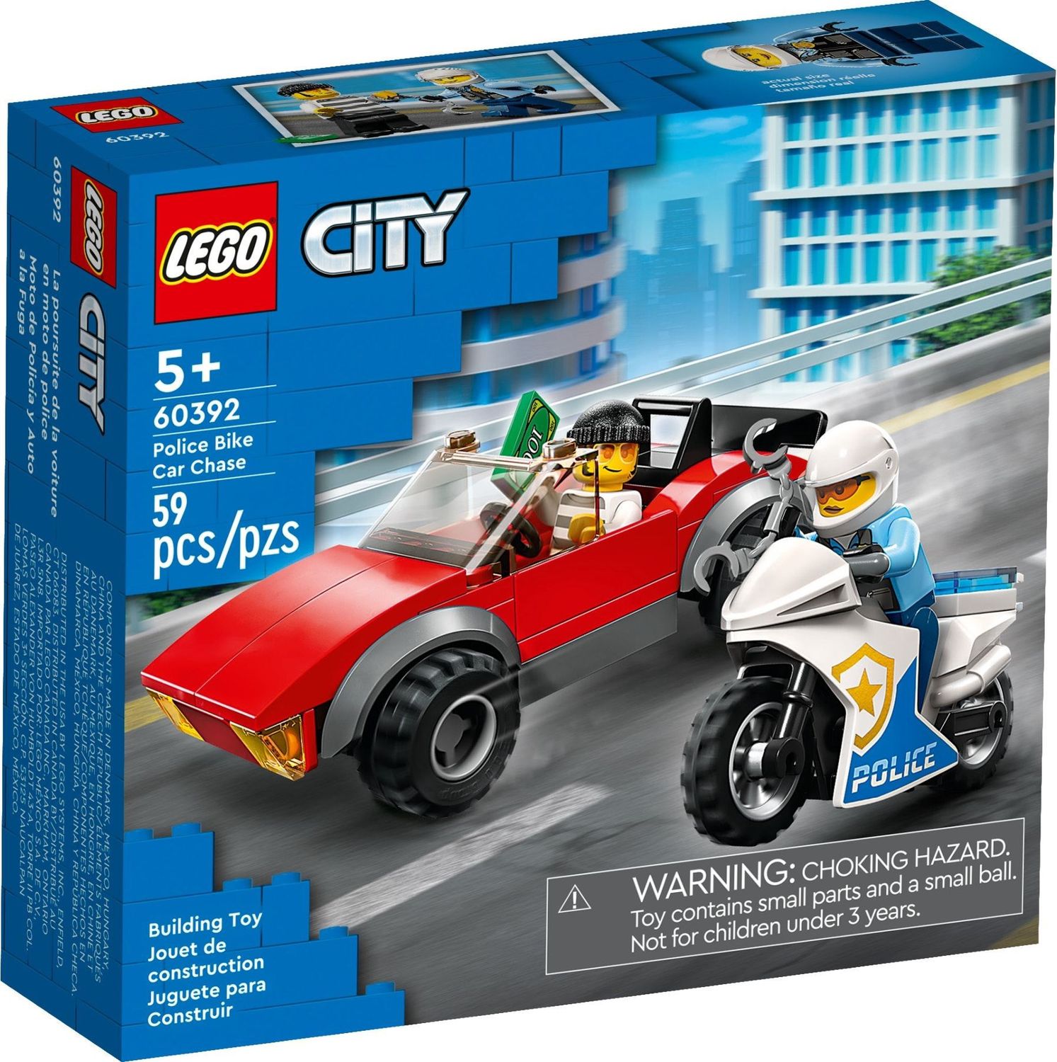 Lego City 60392 - Police Bike Car Chase