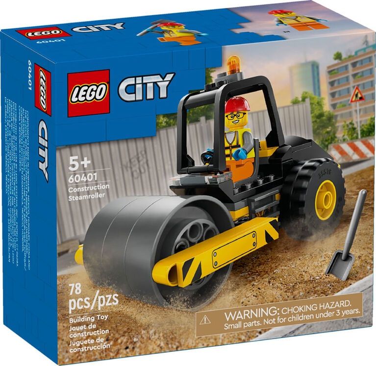 Lego City 60401 - Construction Steamroller
