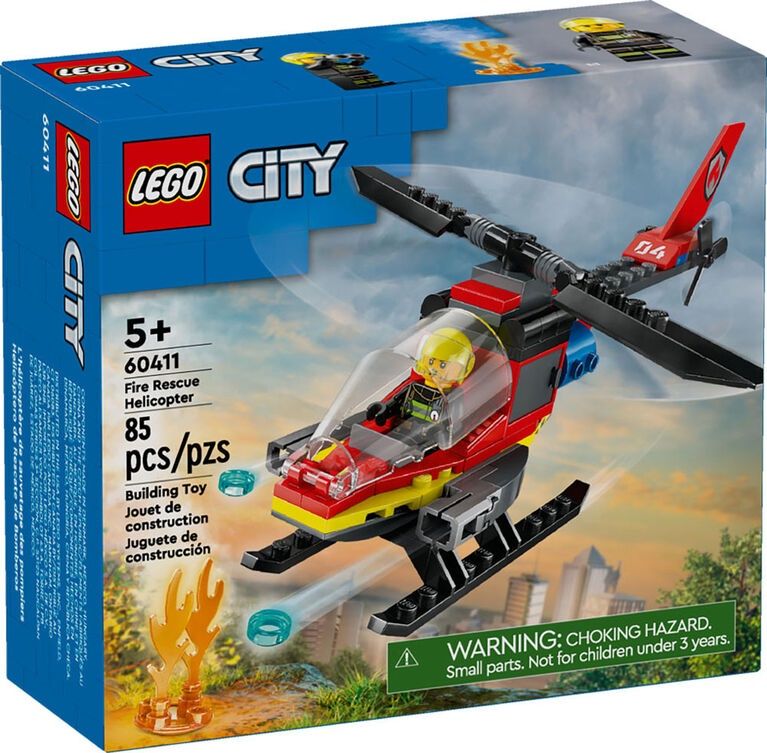 Lego City 60411 - Fire Rescue Helicopter