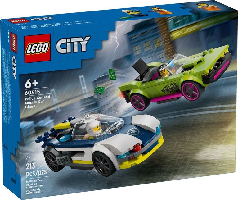 Lego City 60415 - Police Car and Muscle Car Chase