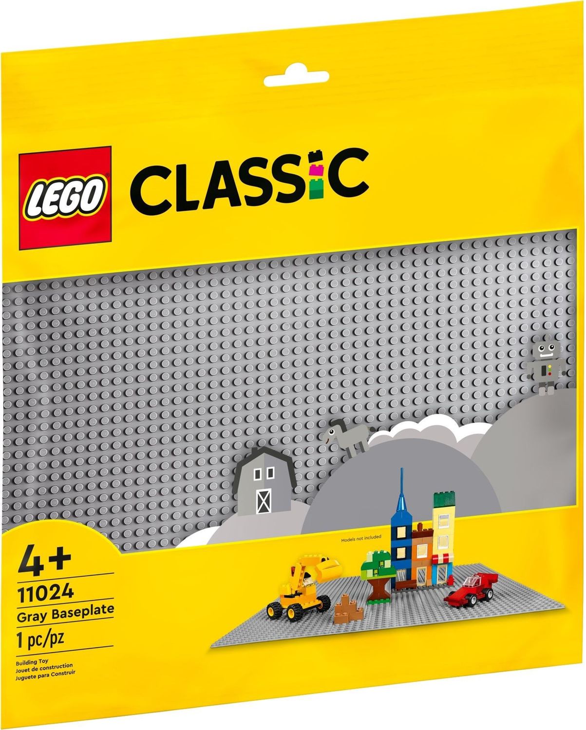 Lego Classic 11024 - Grey Baseplate