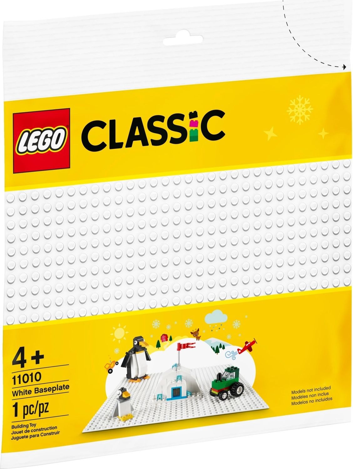 Lego Classic 11010 - White Baseplate