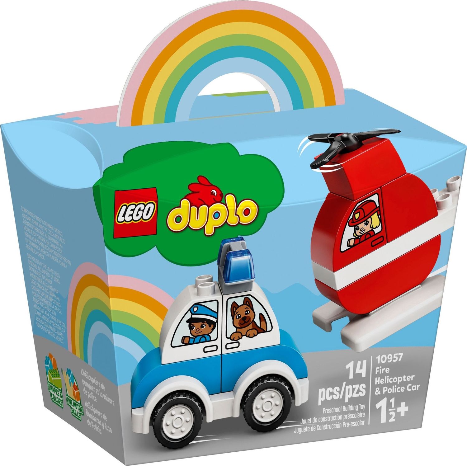 Lego Duplo 10957 - Fire Helicopter &amp; Police Car