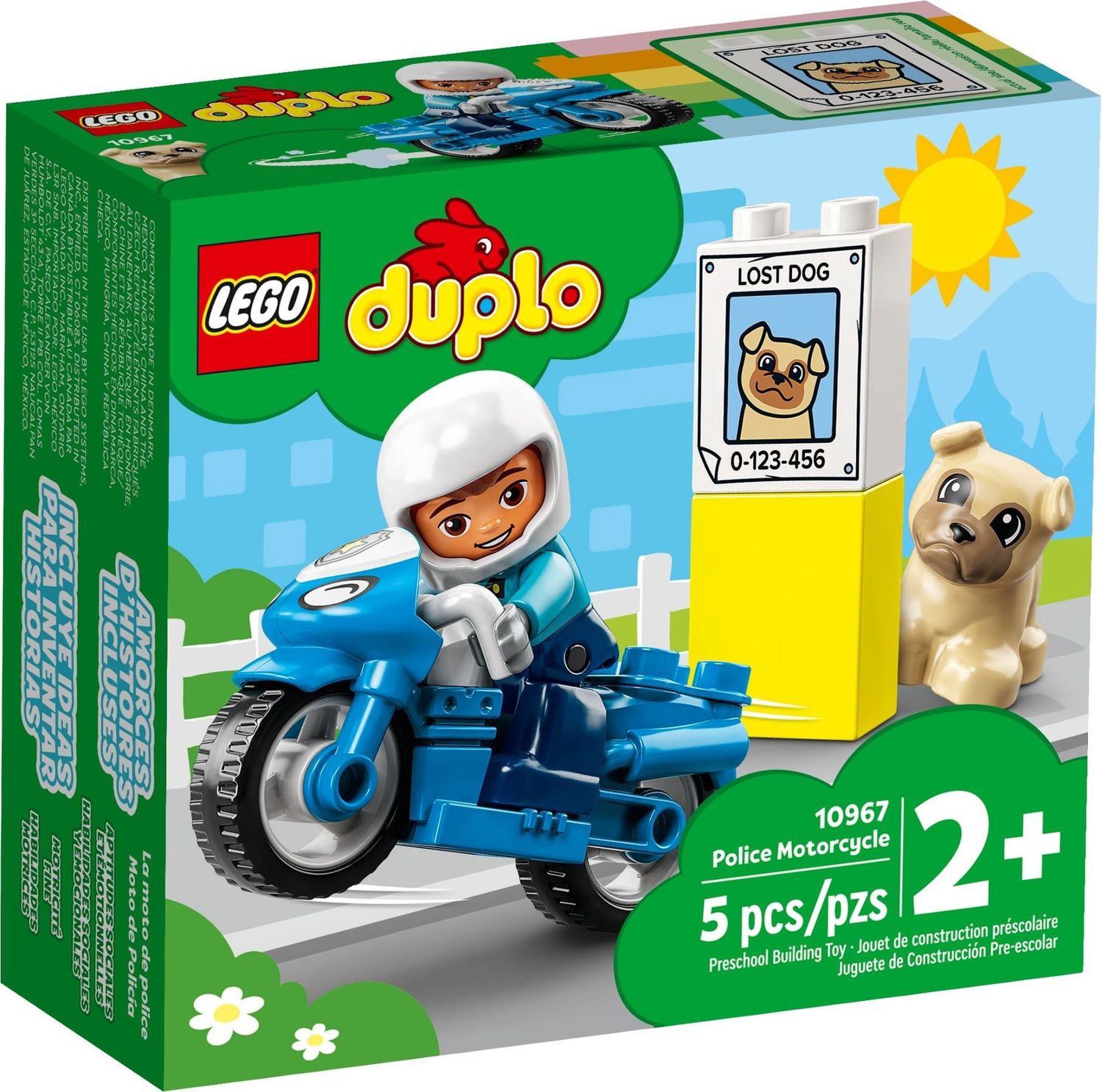 Lego Duplo 10967 - Police Motorcycle