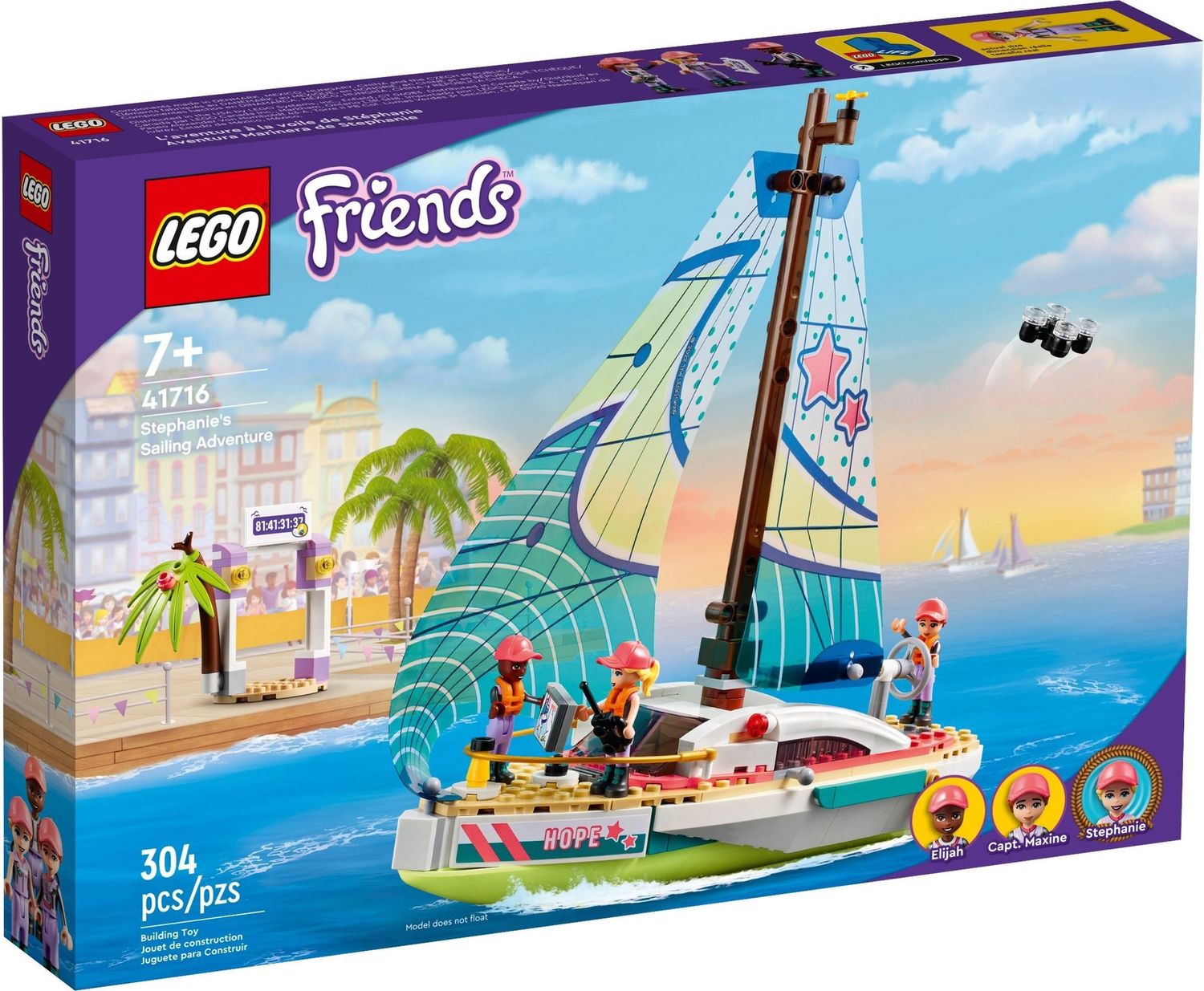 Lego Friends 41716 - Stephanie&#39;s Sailing Adventure
