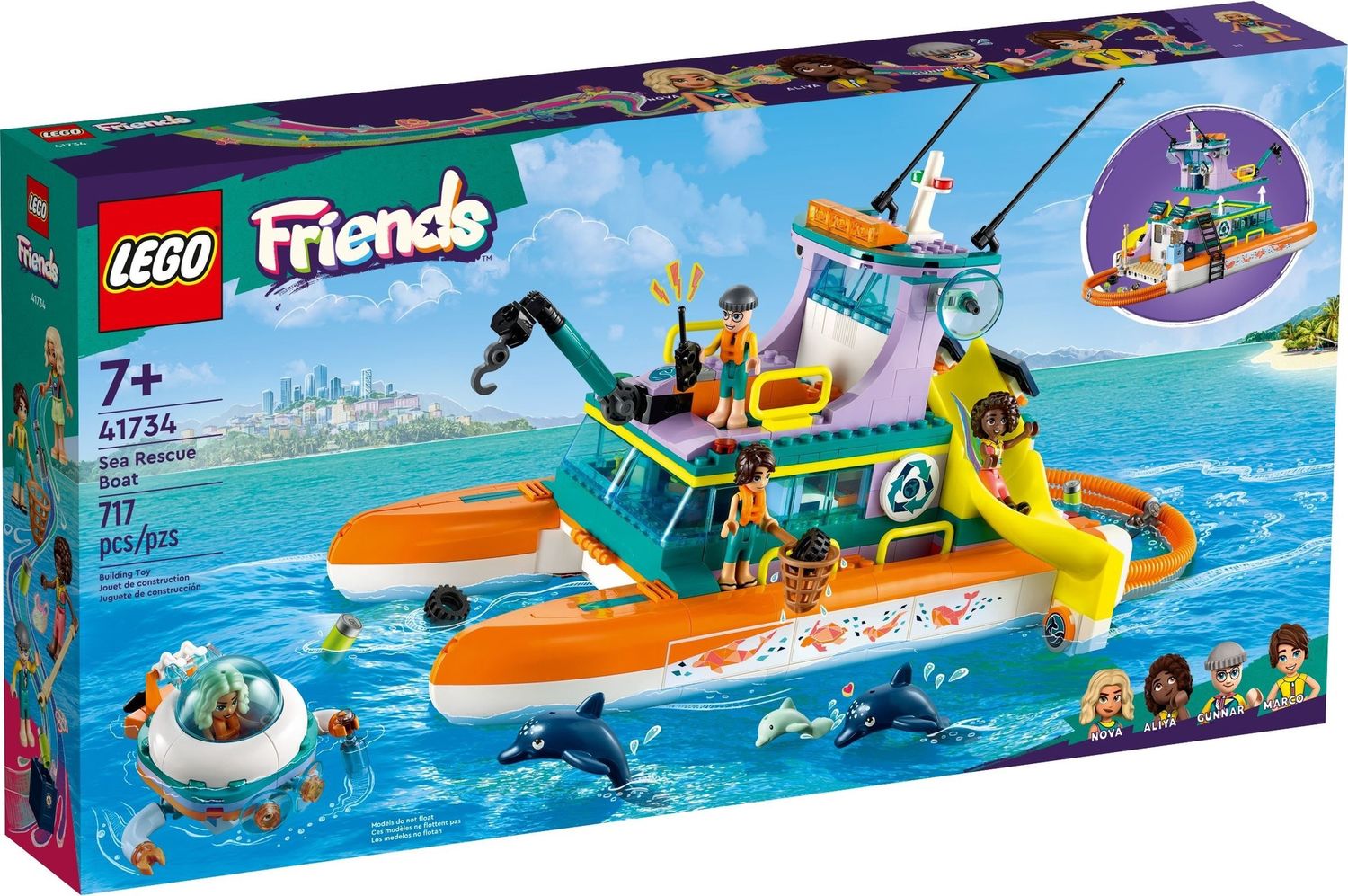Lego Friends 41734 - Sea Rescue Boat