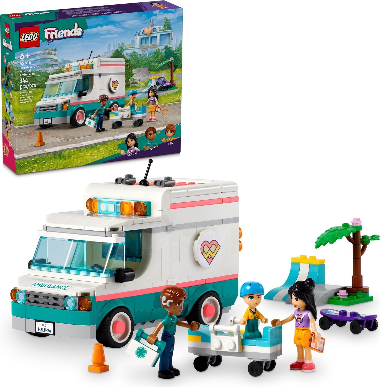 Lego Friends 42613 - Heartlake City Hospital Ambulance