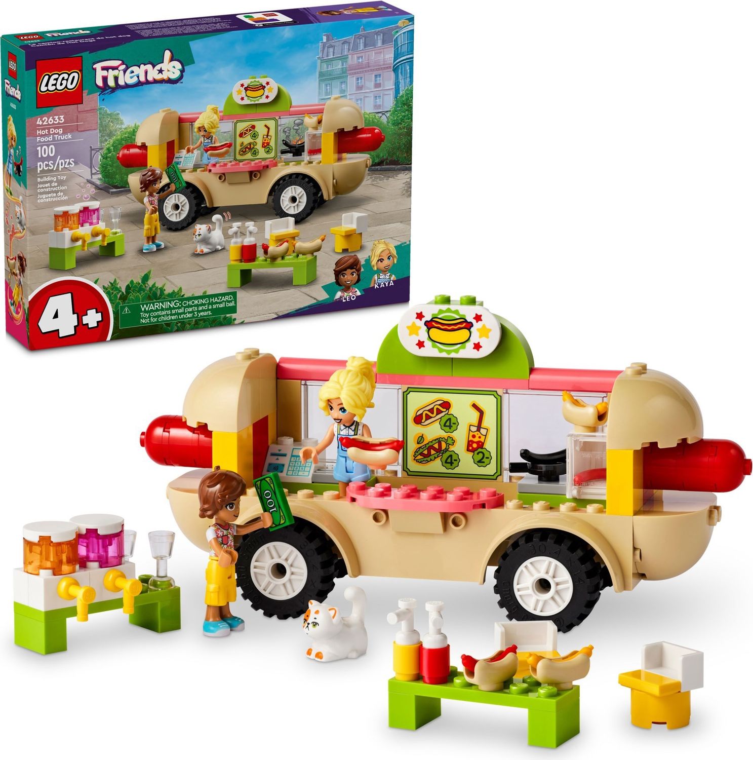 Lego Friends 42633 - Hot Dog Food Truck