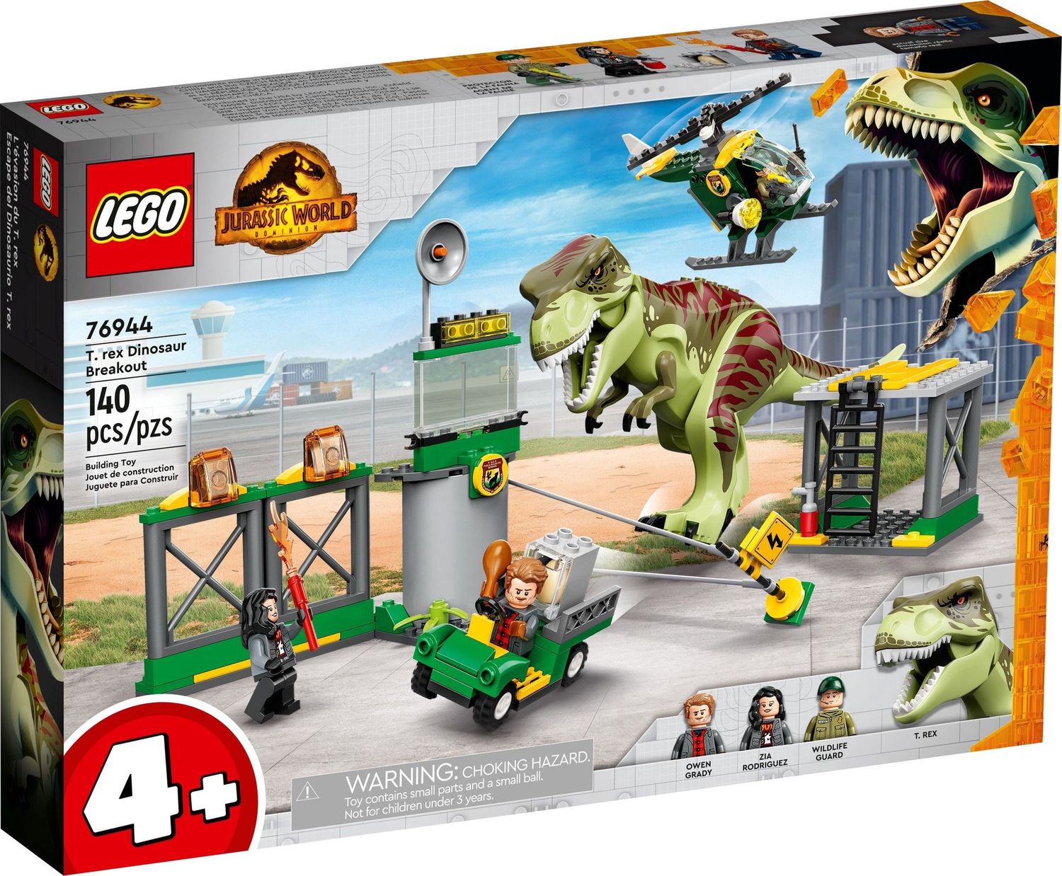 Lego Jurassic World 76944 - T.rex Dinosaur Breakout