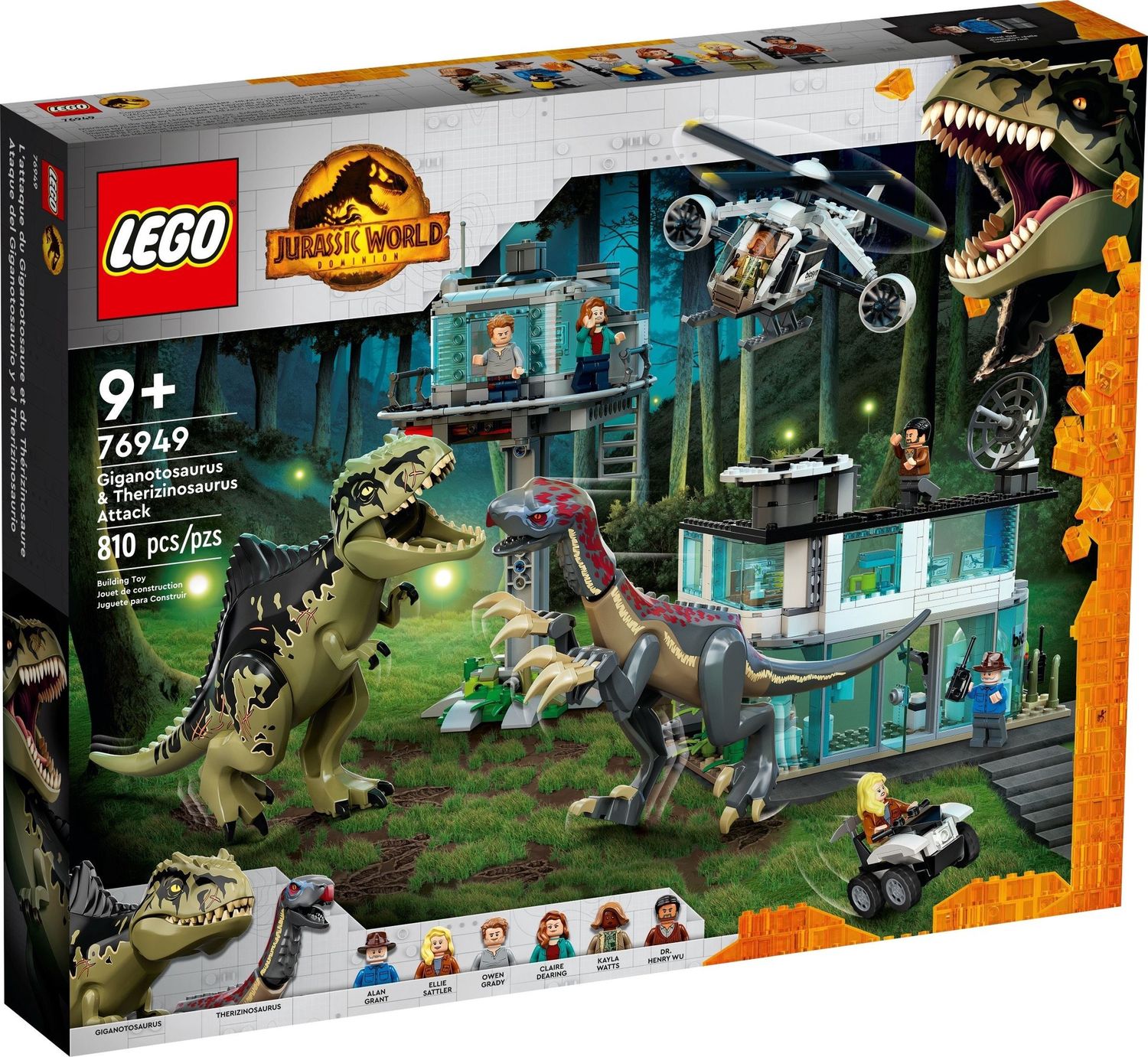 Lego Jurassic World 76949 - Giganotosaurus &amp; Therizinosaurus Attack