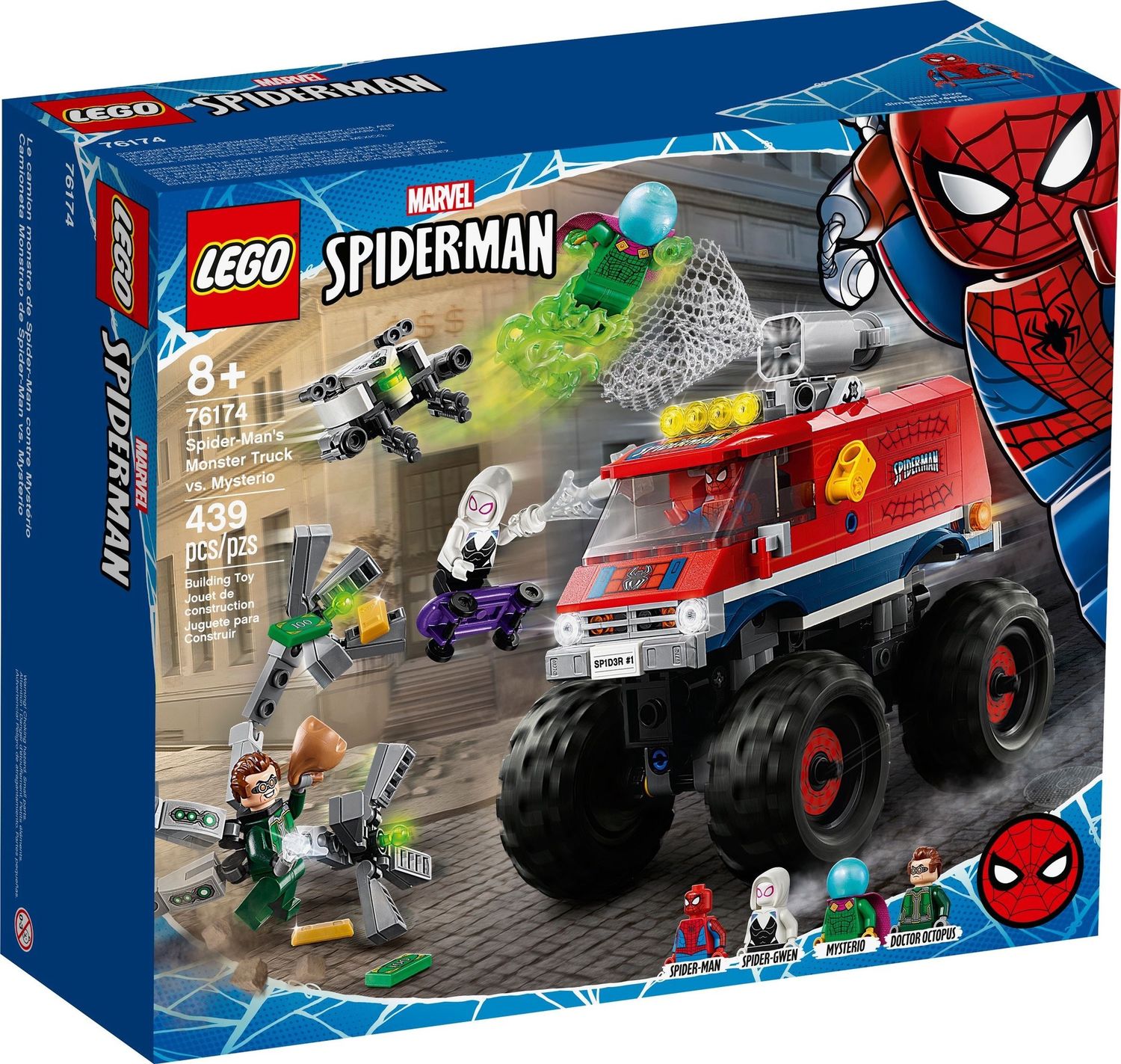 Lego Marvel Spider-Man 76174 - Spider-Man&#39;s Monster Truck vs. Mysterio