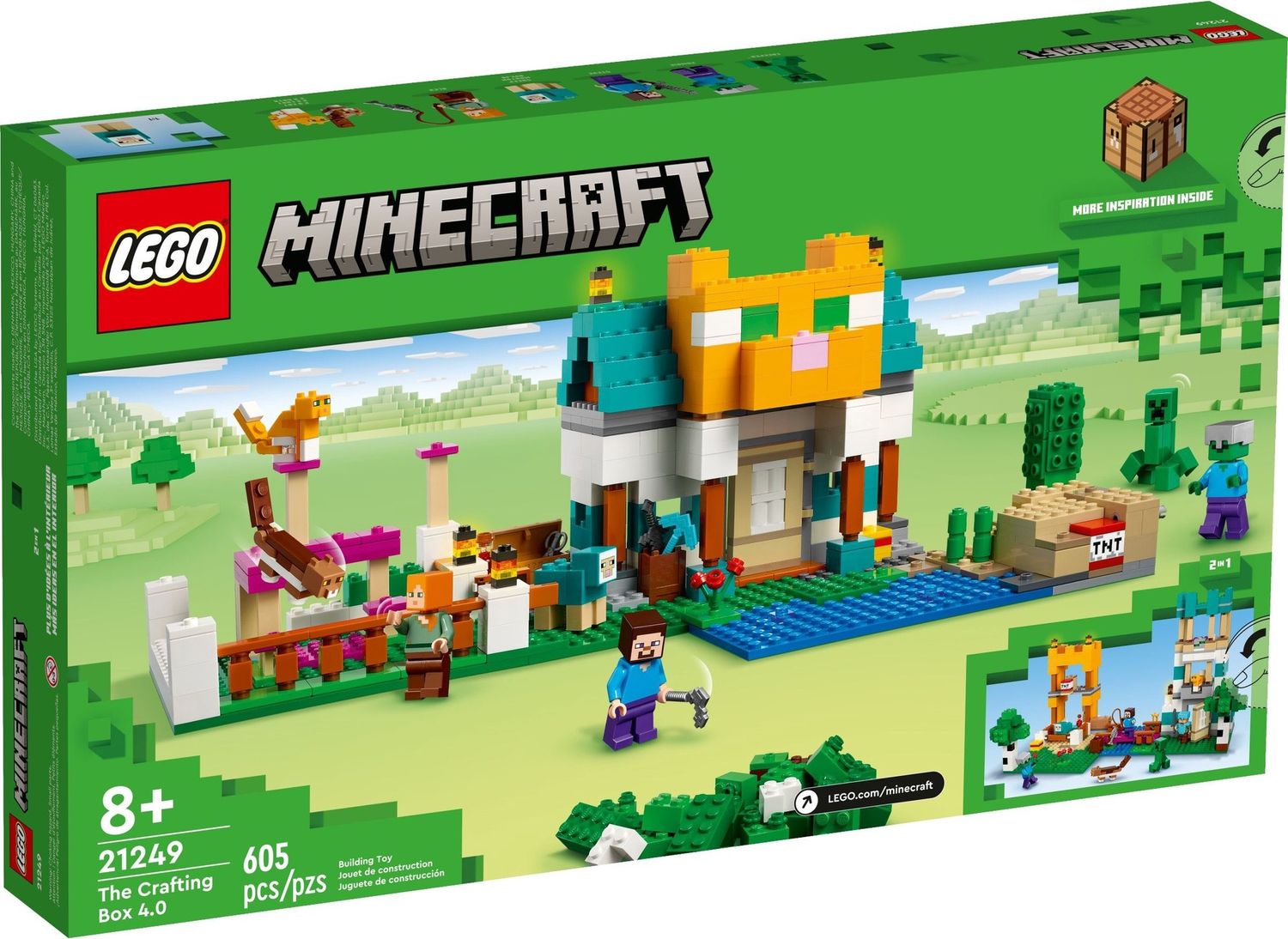 Lego Minecraft  21249 - The Crafting Box 4.0