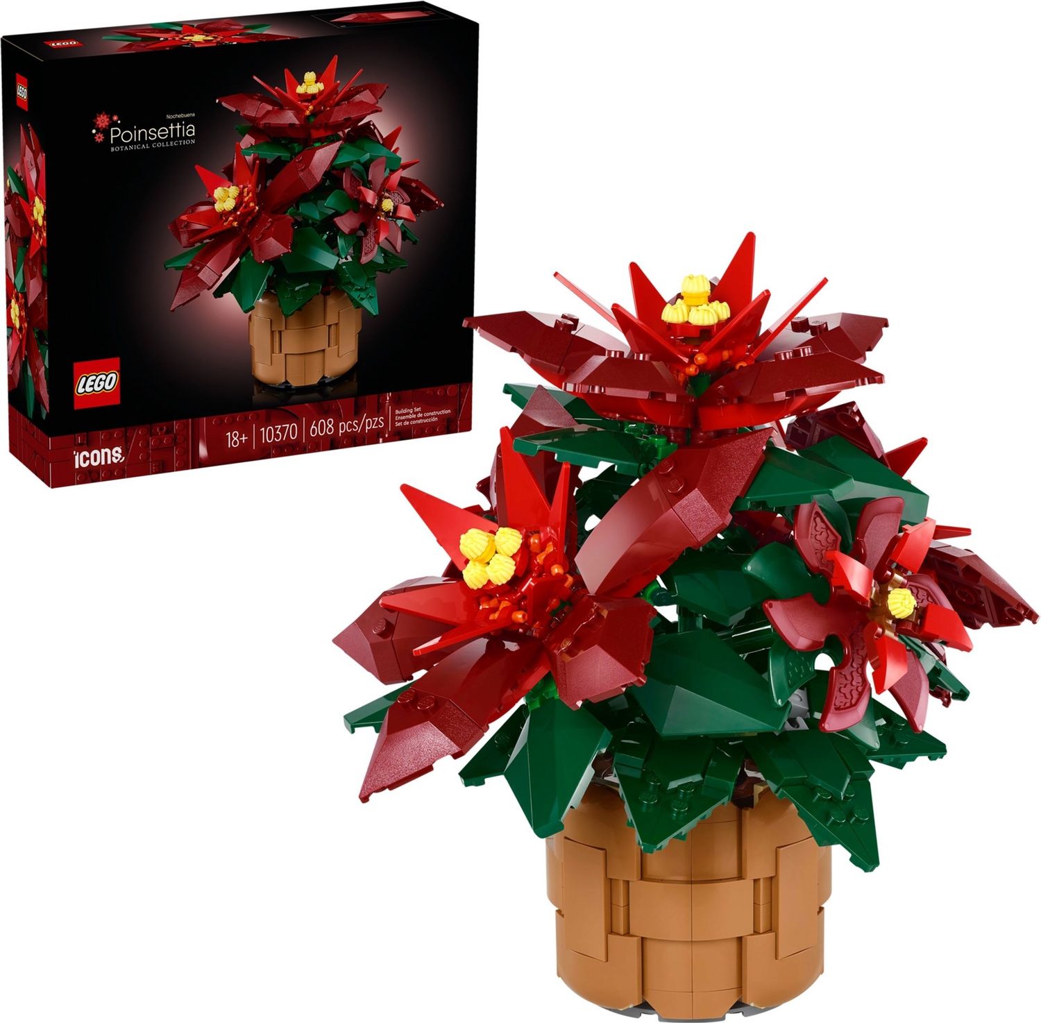 Lego Botanical Collection 10370 - Poinsetta