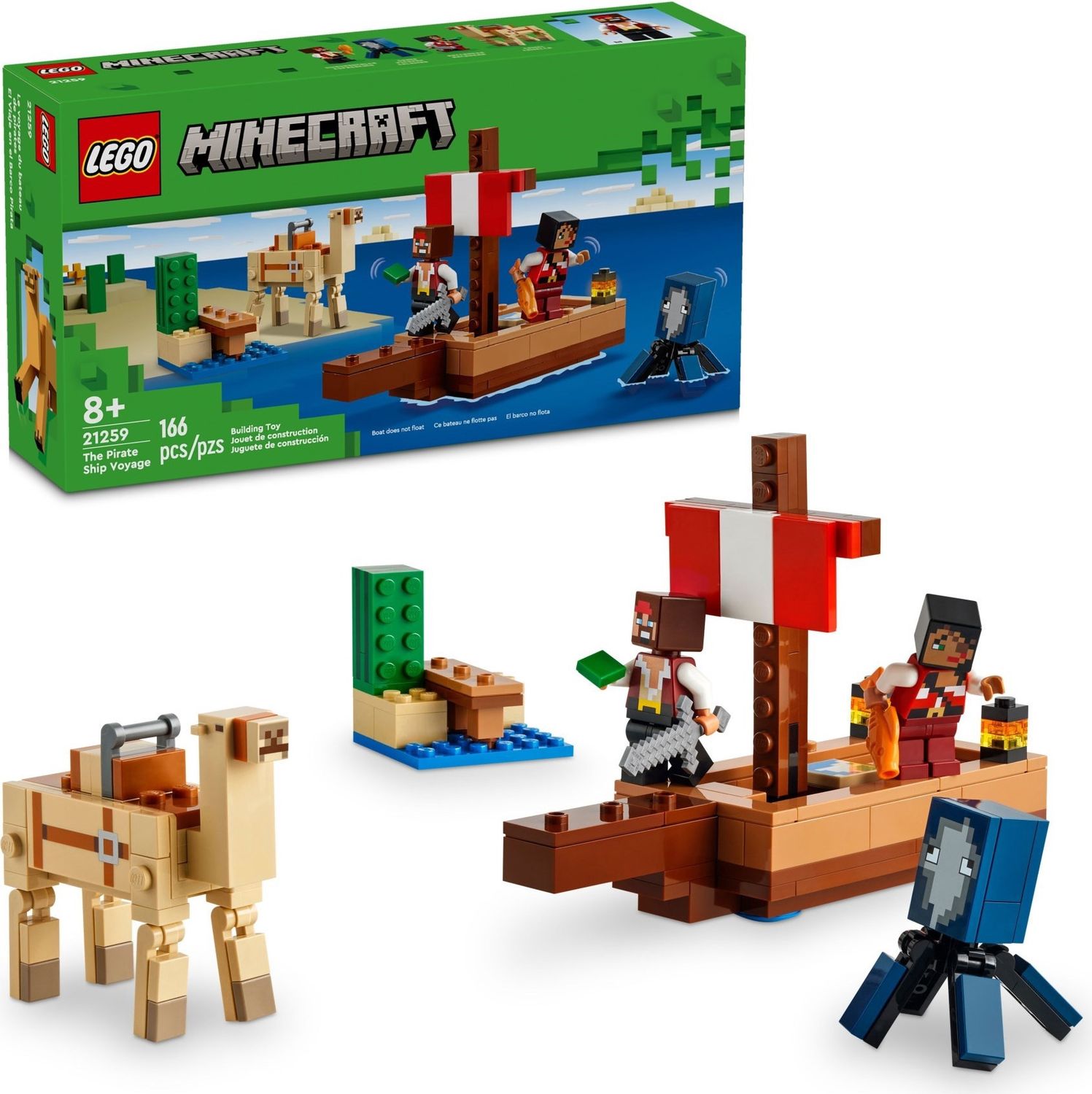 Lego Minecraft 21259 - The Pirate Ship Voyage