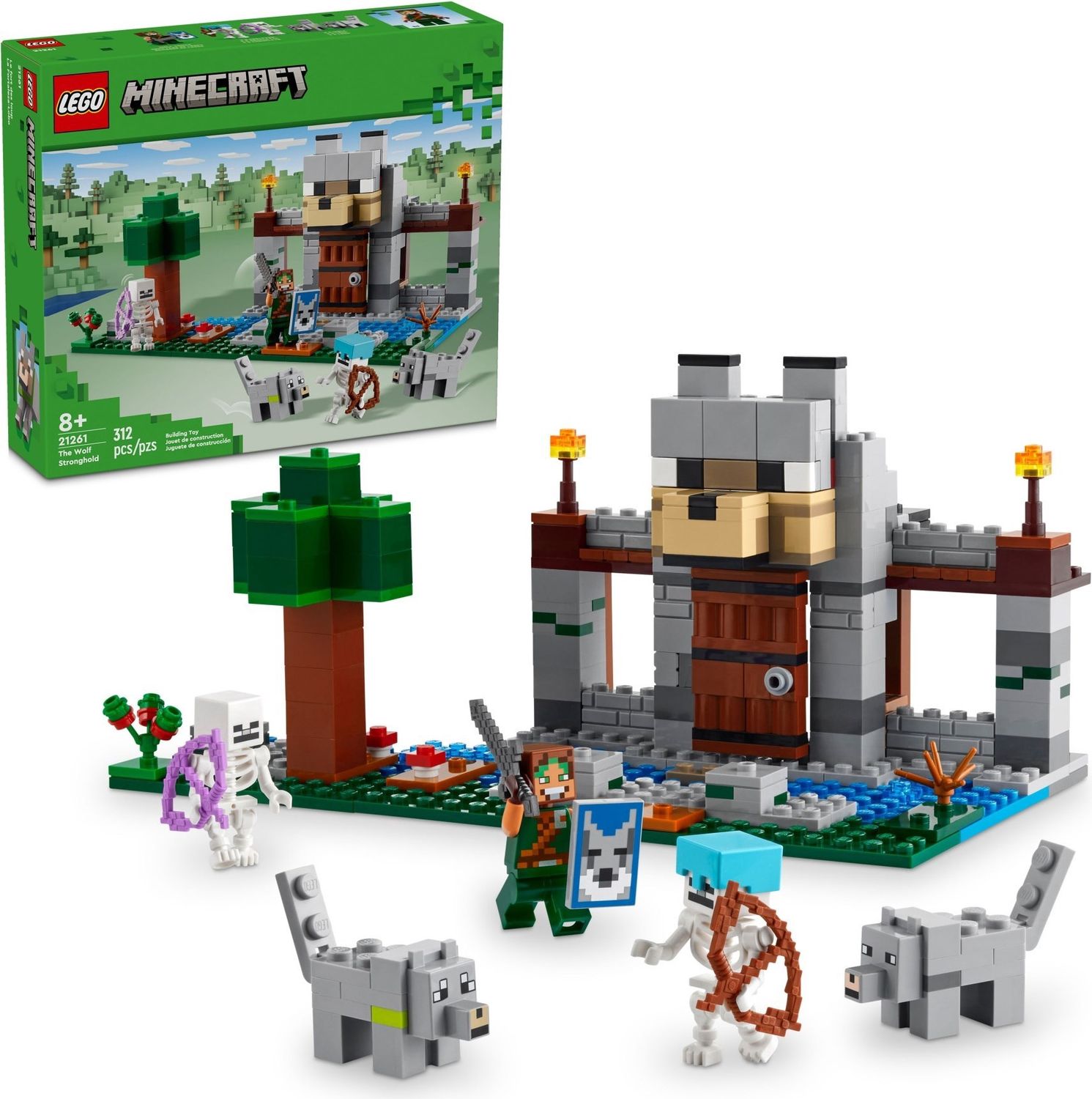 Lego Minecraft 21261 - The Wolf Stronghold