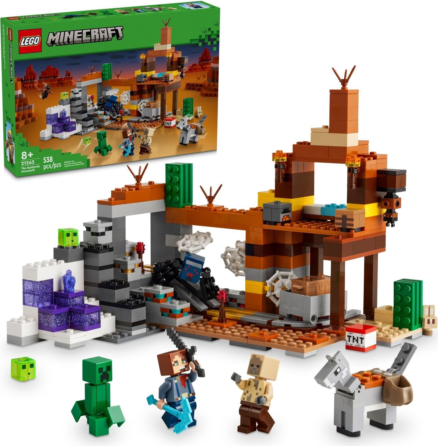 Lego Minecraft 21263 - The Badlands Mineshaft