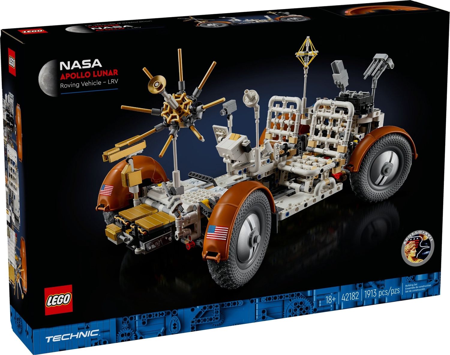 Lego Technic 42182 - NASA Apollo Lunar Roving Vehicle - LRV