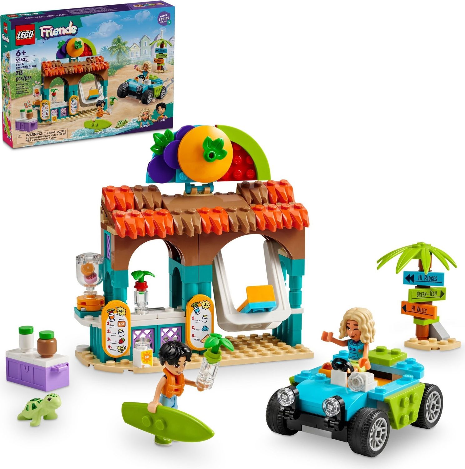 Lego Friends 42625 - Beach Smoothie Stand