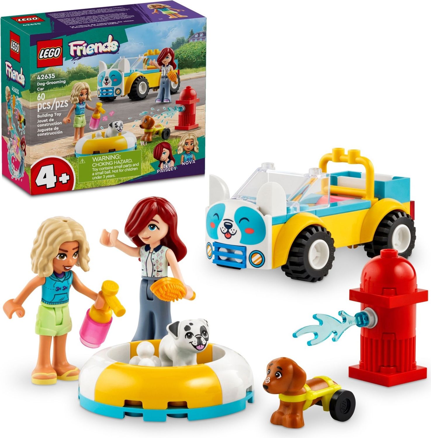 Lego Friends 42635 - Dog-Grooming Car
