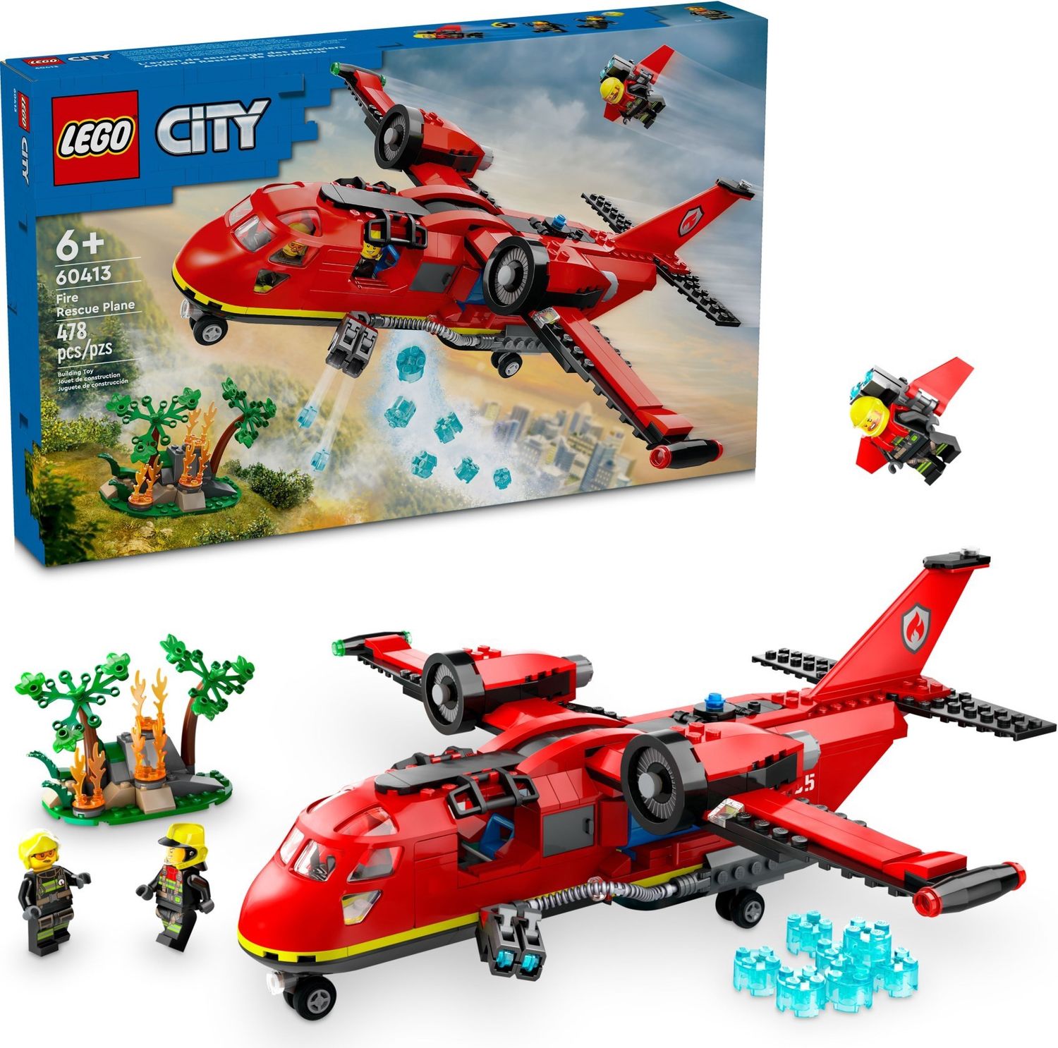 Lego City 60413 - Fire Rescue Plane